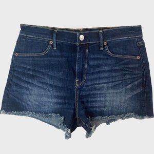 Abercrombie & Fitch Jean Shorts Women's Size 27 Dark Wash Denim Cut-Offs